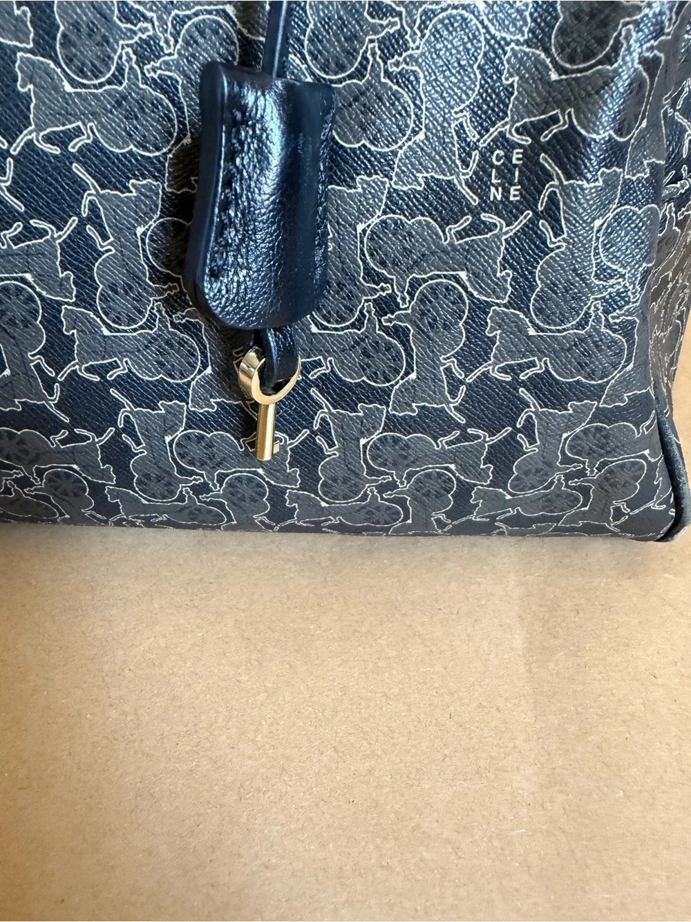 Celine Coated Canvas Speedy Bag